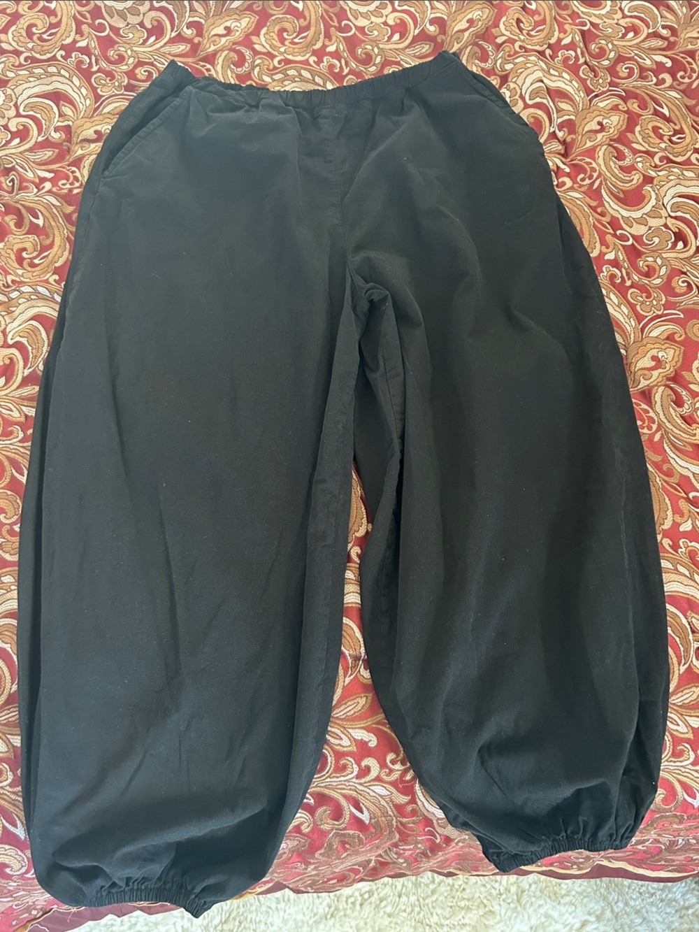 ASOS Black Elastic-Waist Jogger Sweatpants